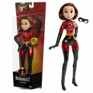 3/$77❤️Disney Pixar Incredibles 2 ELASTIGIRL Action Figure Deluxe Costume & Mask